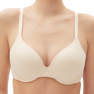 #580 Gap Body Women S Everyday Essentials T-Shirt Bra Pale Warm Pink 36D